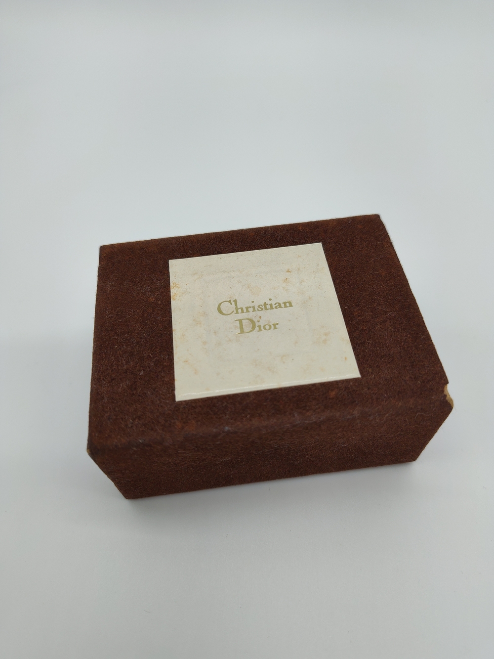 Vintage CHRISTIAN DIOR CD Gold Tone Cufflinks Original Box Excellent Condition - Picture 5 of 7